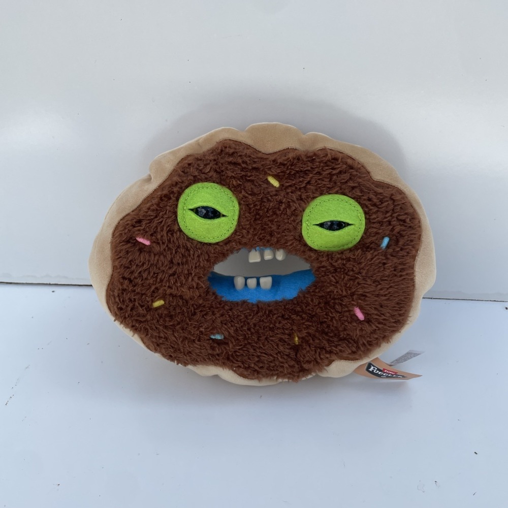 Zuru Fuggler Fuggalicious Donut Monster Realistic Teeth And Eyes 9" Preowned